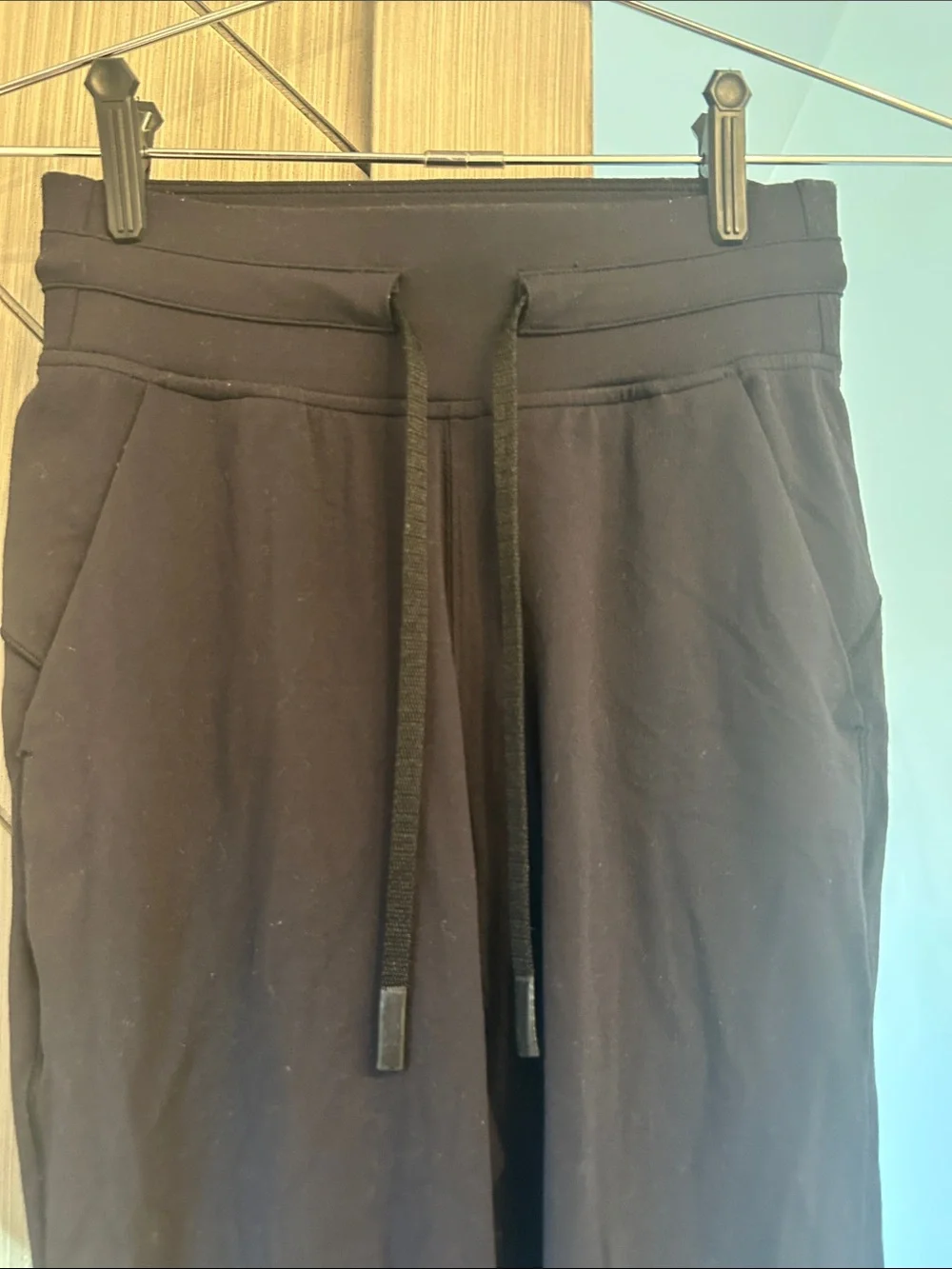 lululemon Black Drawstring Jogger Pants